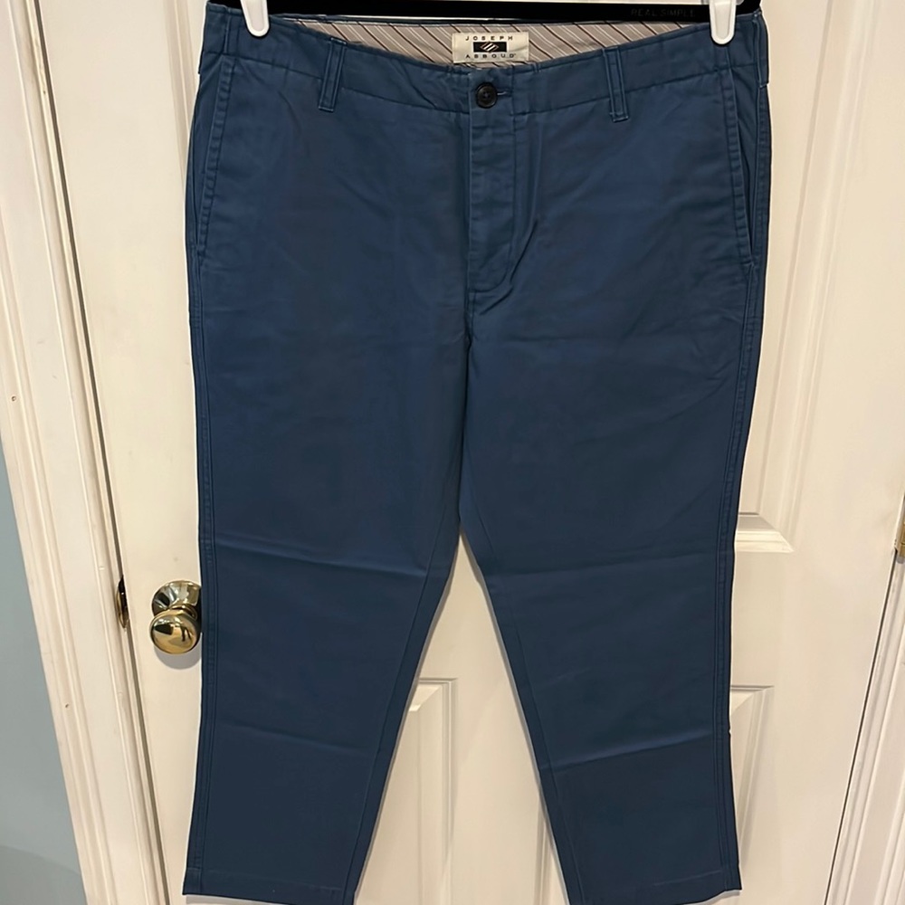 35x30 tailored Joseph Abboud Chino Blue